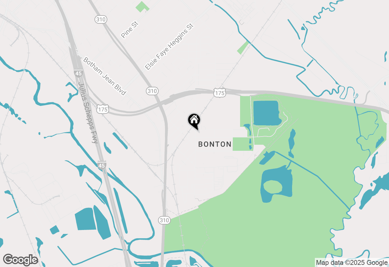 Map of 2525 Saint Clair Drive, Dallas, TX 75215