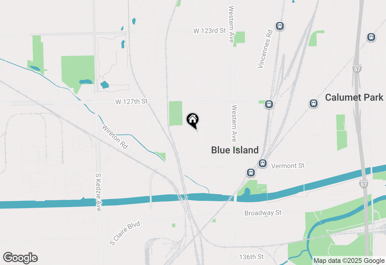 Map of 2626 Union Street, Blue Island, IL 60406