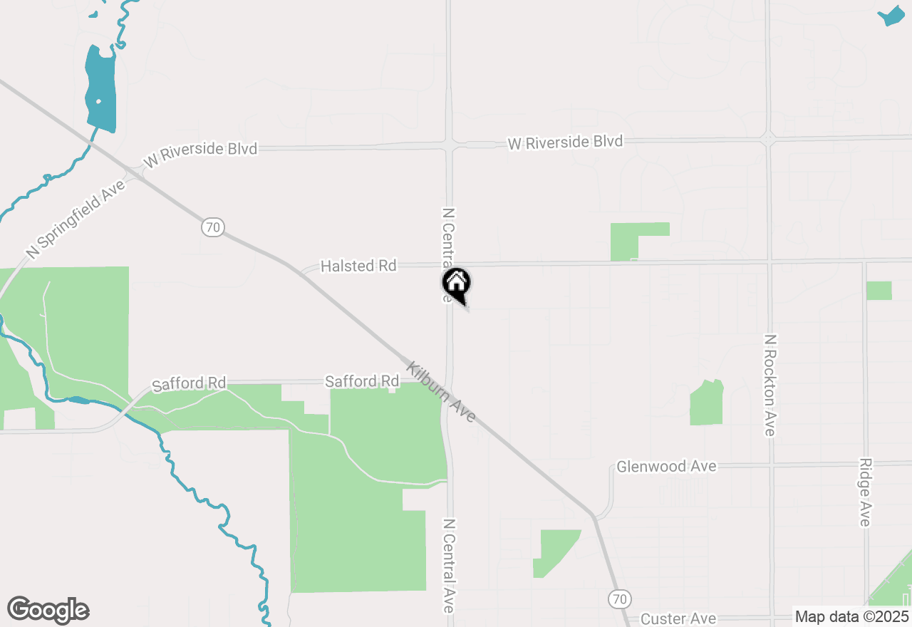 Map of 3121 N Central Avenue, Rockford, IL 61101