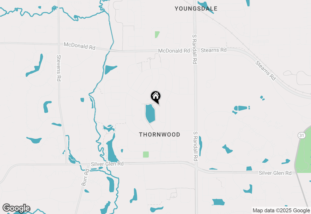 Map of 670 Lake Ridge Drive, South Elgin, IL 60177