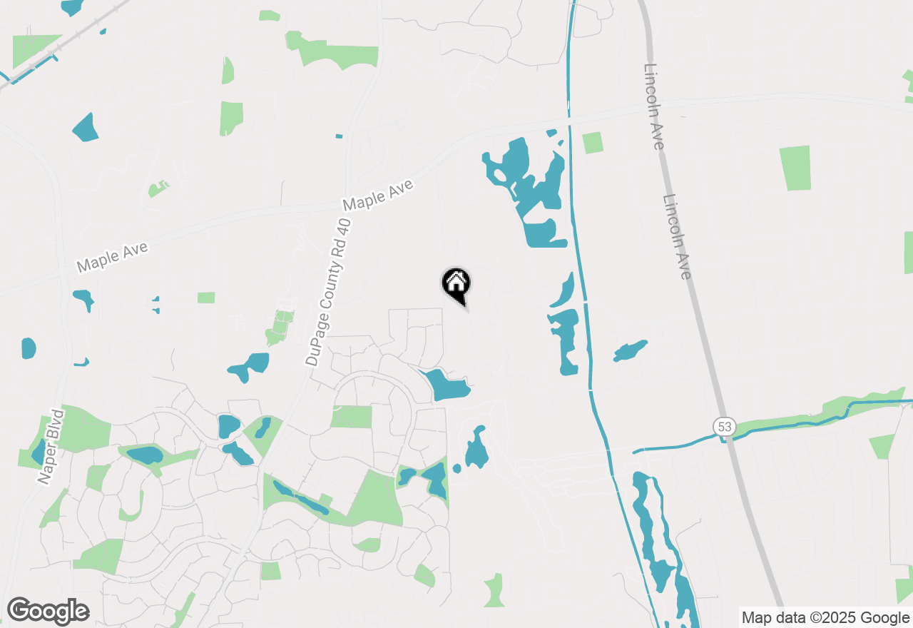 Map of 1833 Four Lakes Avenue #2C, Lisle, IL 60532