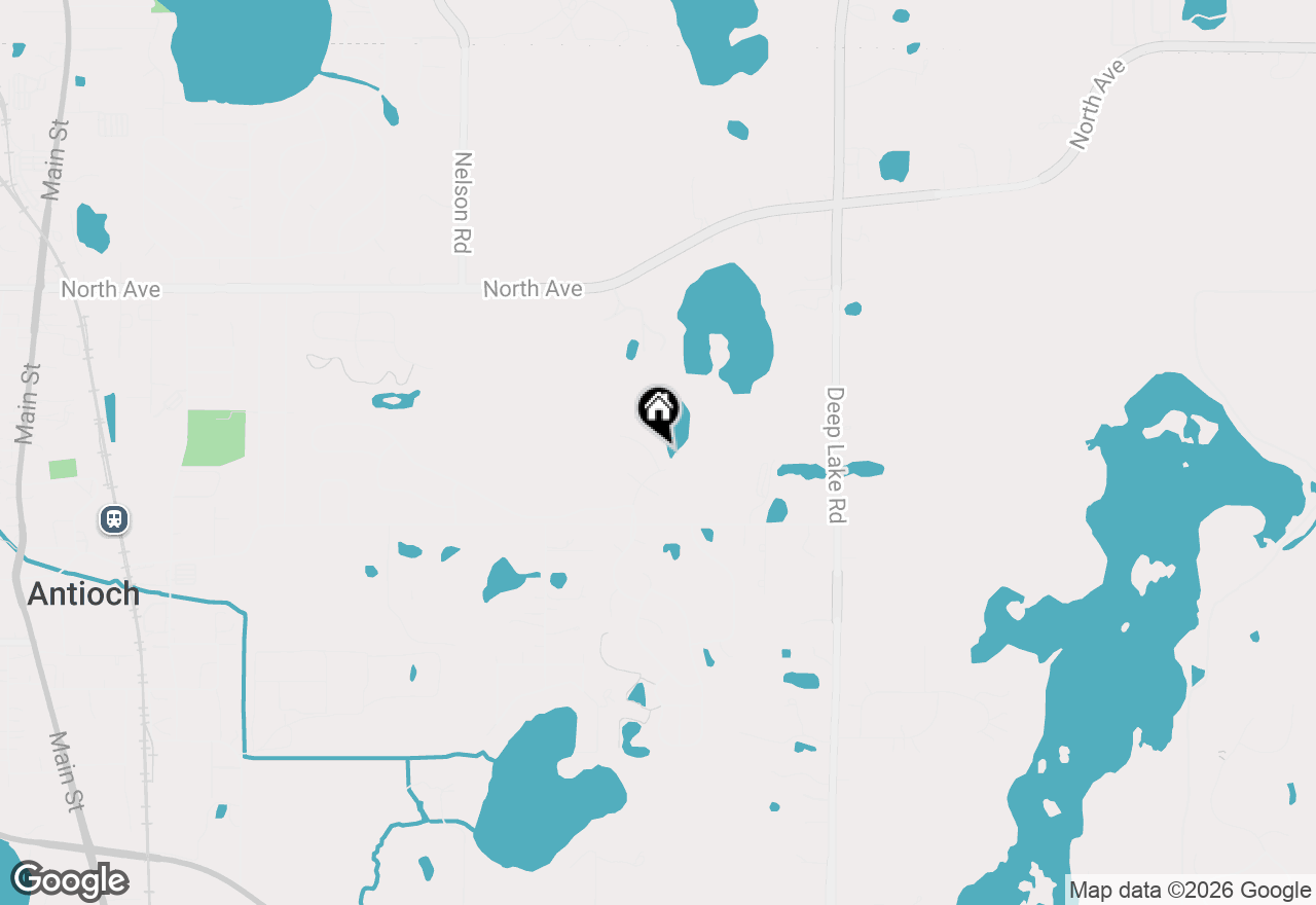 Map of 334 Sequoia Court, Antioch, IL 60002