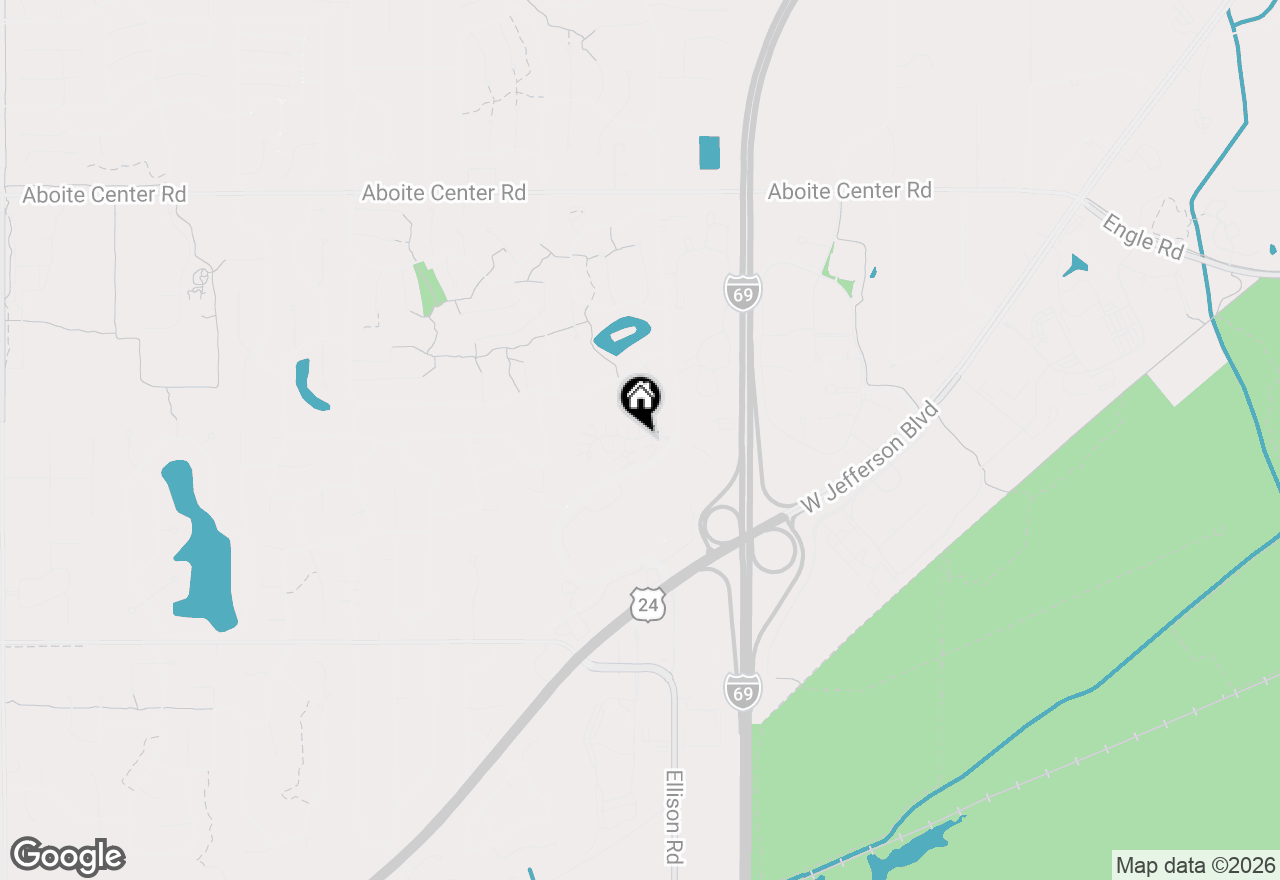 Map of 5242 Coventry Lane, Fort Wayne, IN 46804