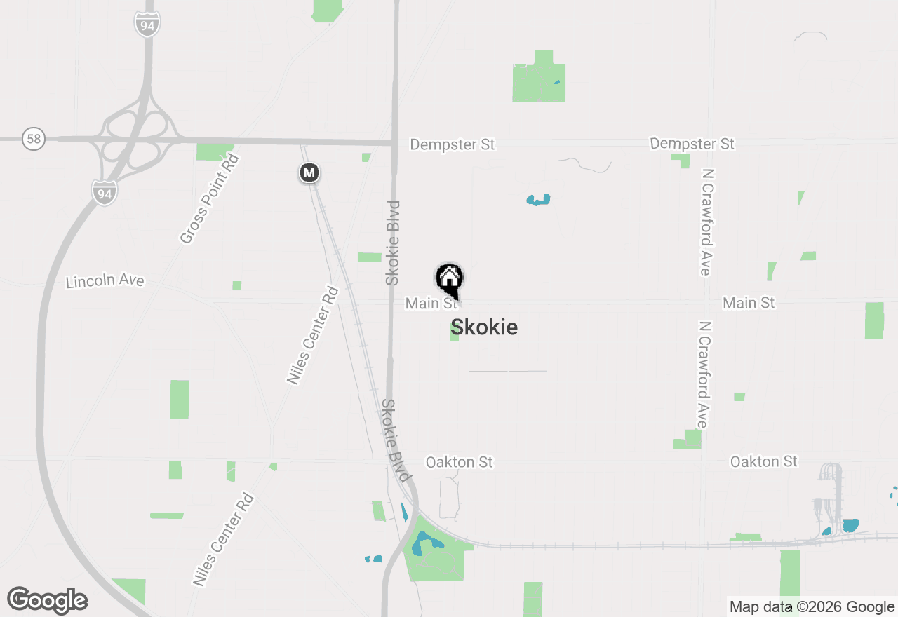 Map of 4629 Main Street #3A, Skokie, IL 60076
