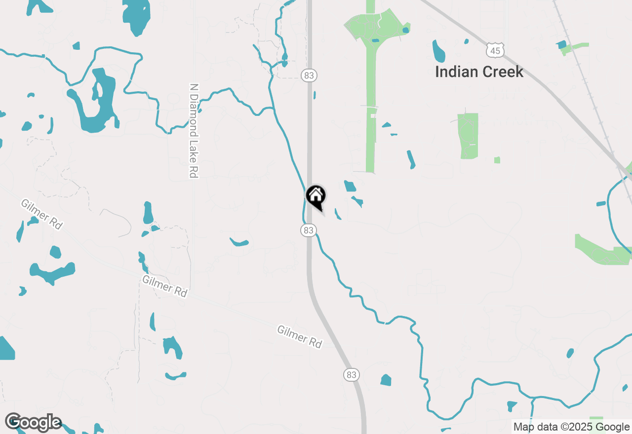 Map of 6409 Endwood Drive, Long Grove, IL 60047