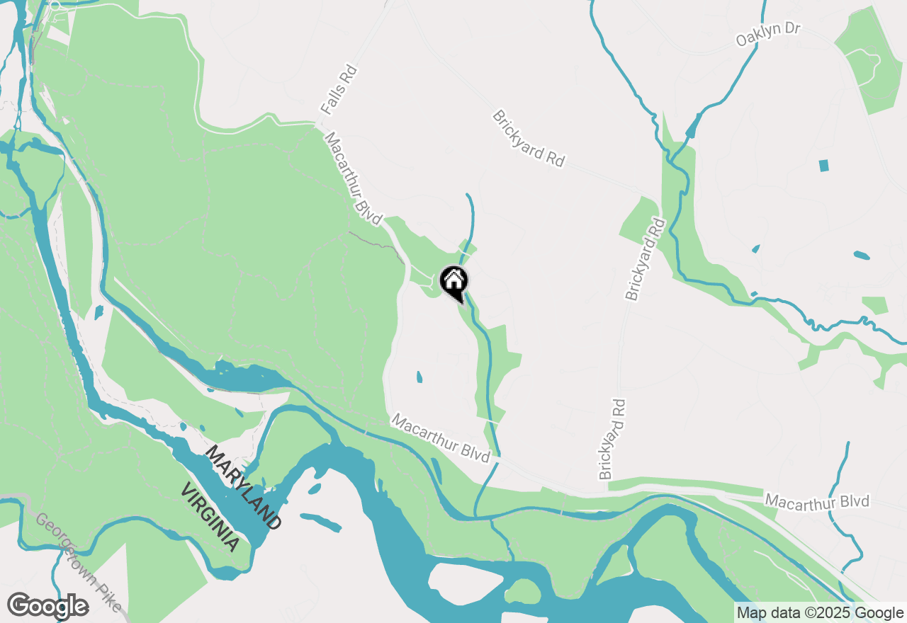 Map of 7819 Whiterim Terrace, Potomac, MD 20854