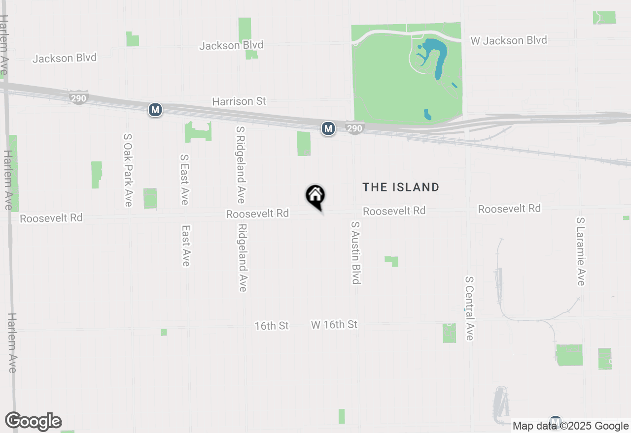 Map of 6129 W Roosevelt Road, Cicero, IL 60804