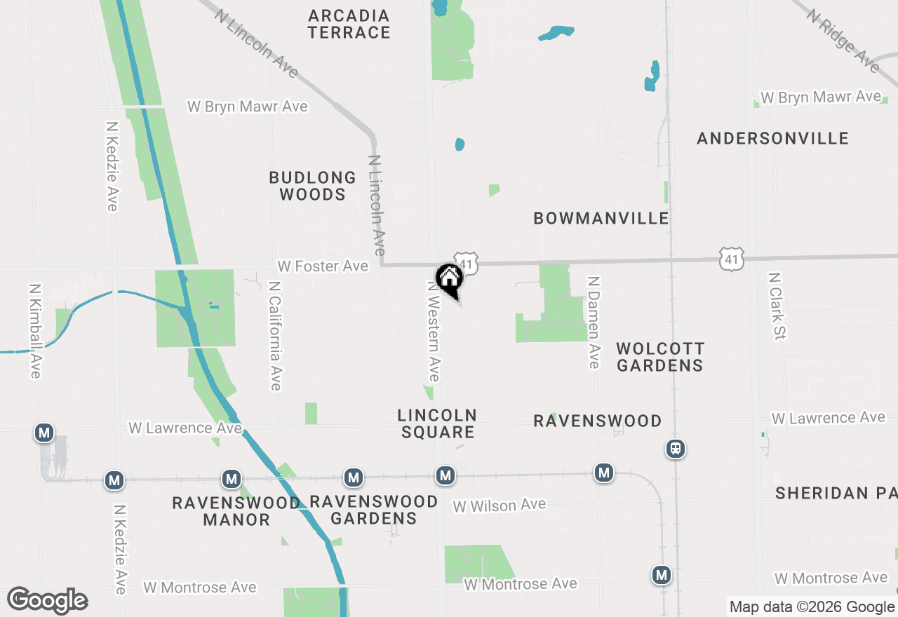 Map of 5054 N Claremont Avenue, Chicago, IL 60625