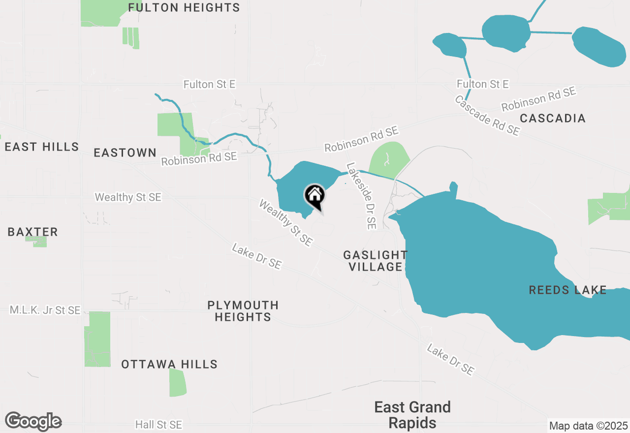 Map of 449 Edgemere Drive, East Grand Rapids, MI 49506