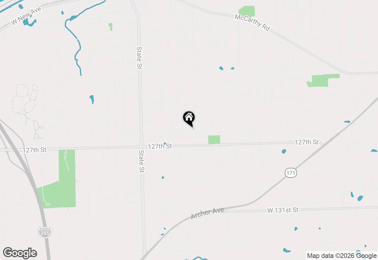 Map of 1139 Gillian Street, Lemont, IL 60439