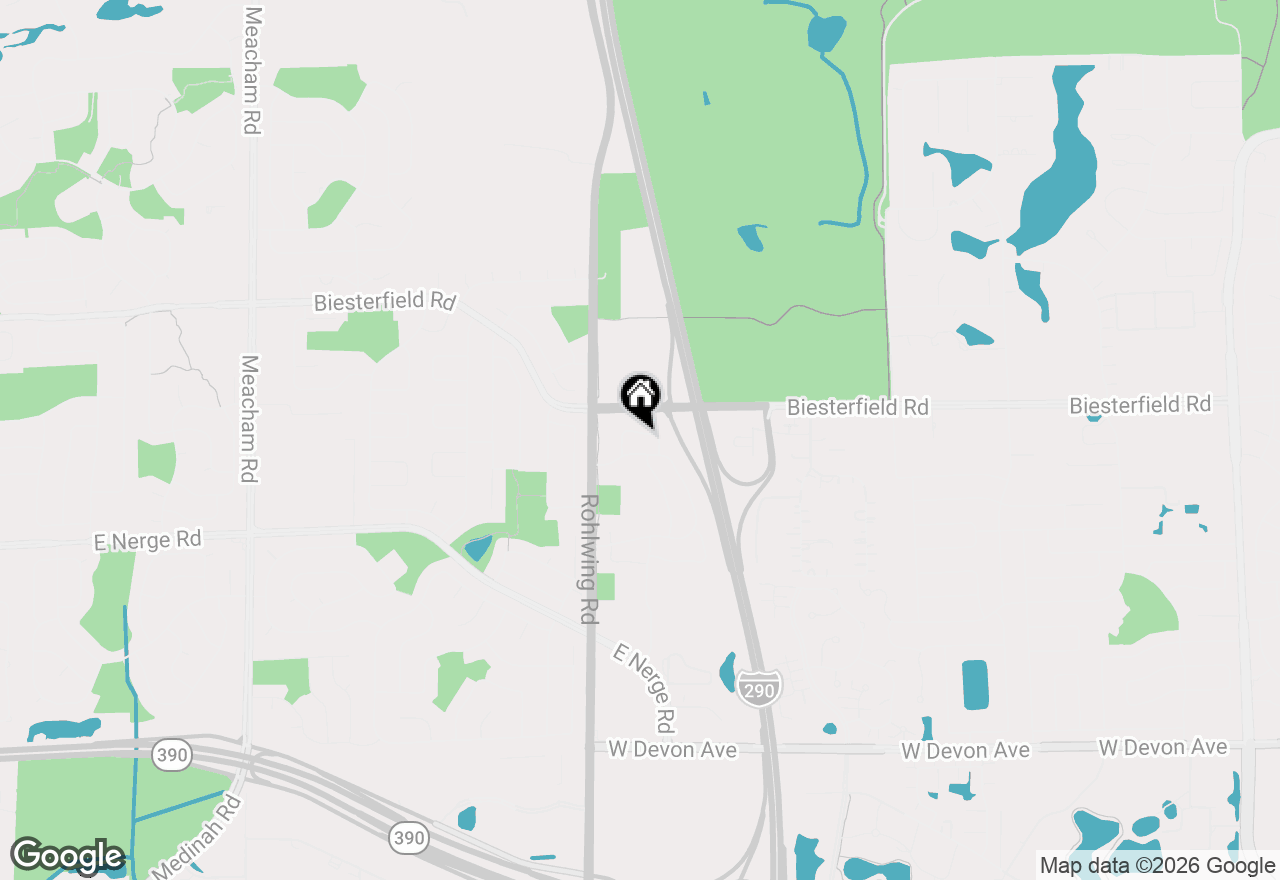 Map of (Address confidential), Elk Grove Village, Illinois 60007