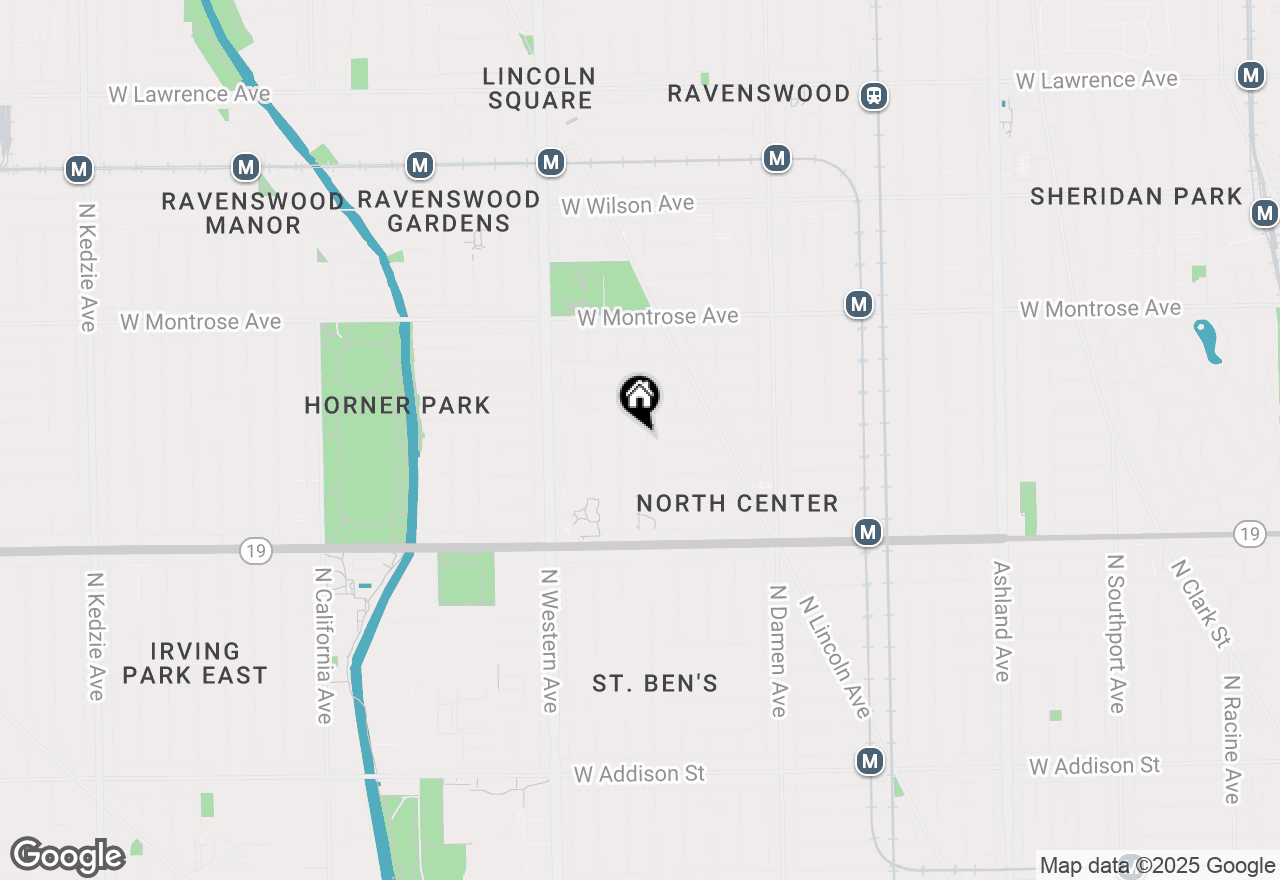 Map of 4155 N Bell Avenue, Chicago, IL 60618