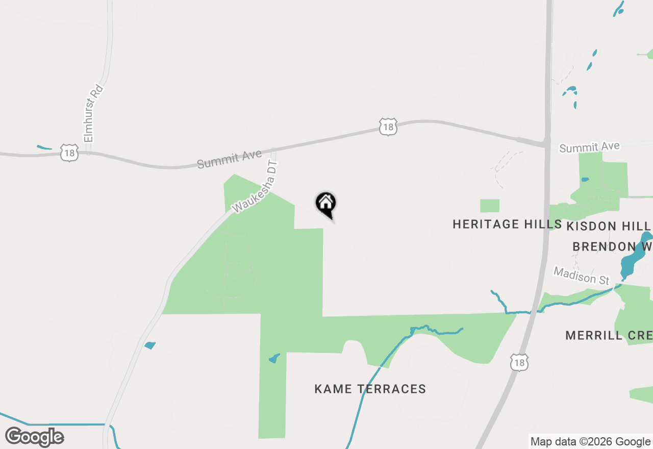 Map of 3841 Madison St, Waukesha, WI 53188