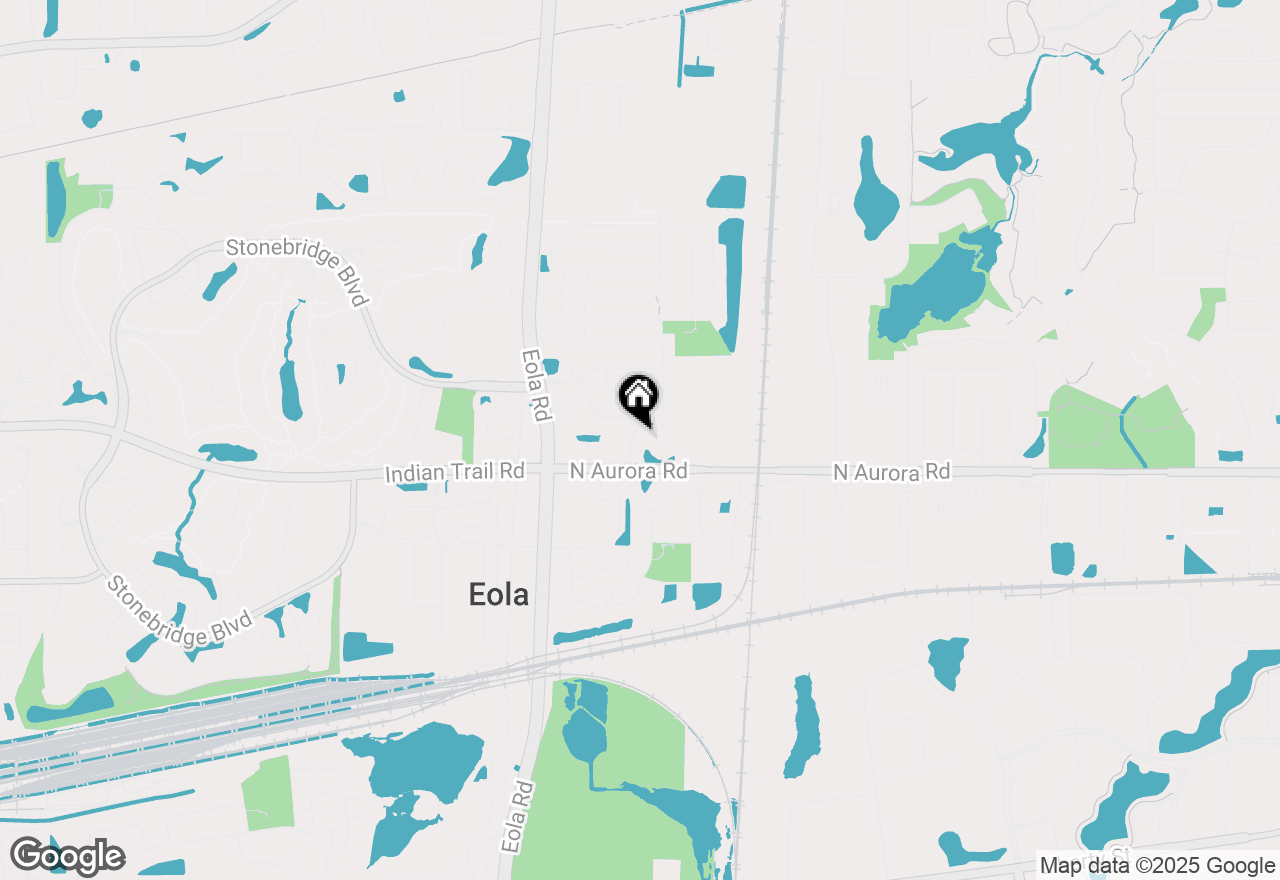 Map of 1226 Pennsbury Lane, Aurora, IL 60502