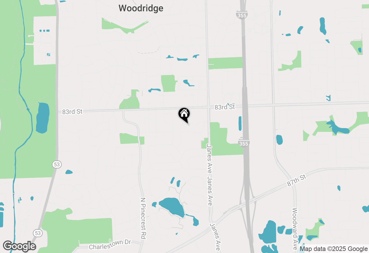 Map of 649 Sheffield Lane, Bolingbrook, IL 60440