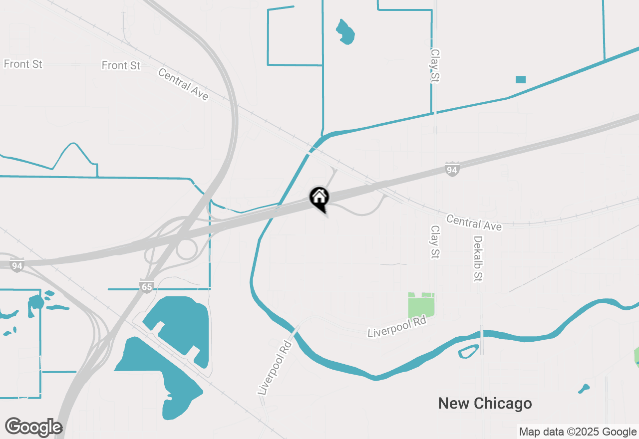 Map of 2648 Arizona Street, Lake Station, IN 46405