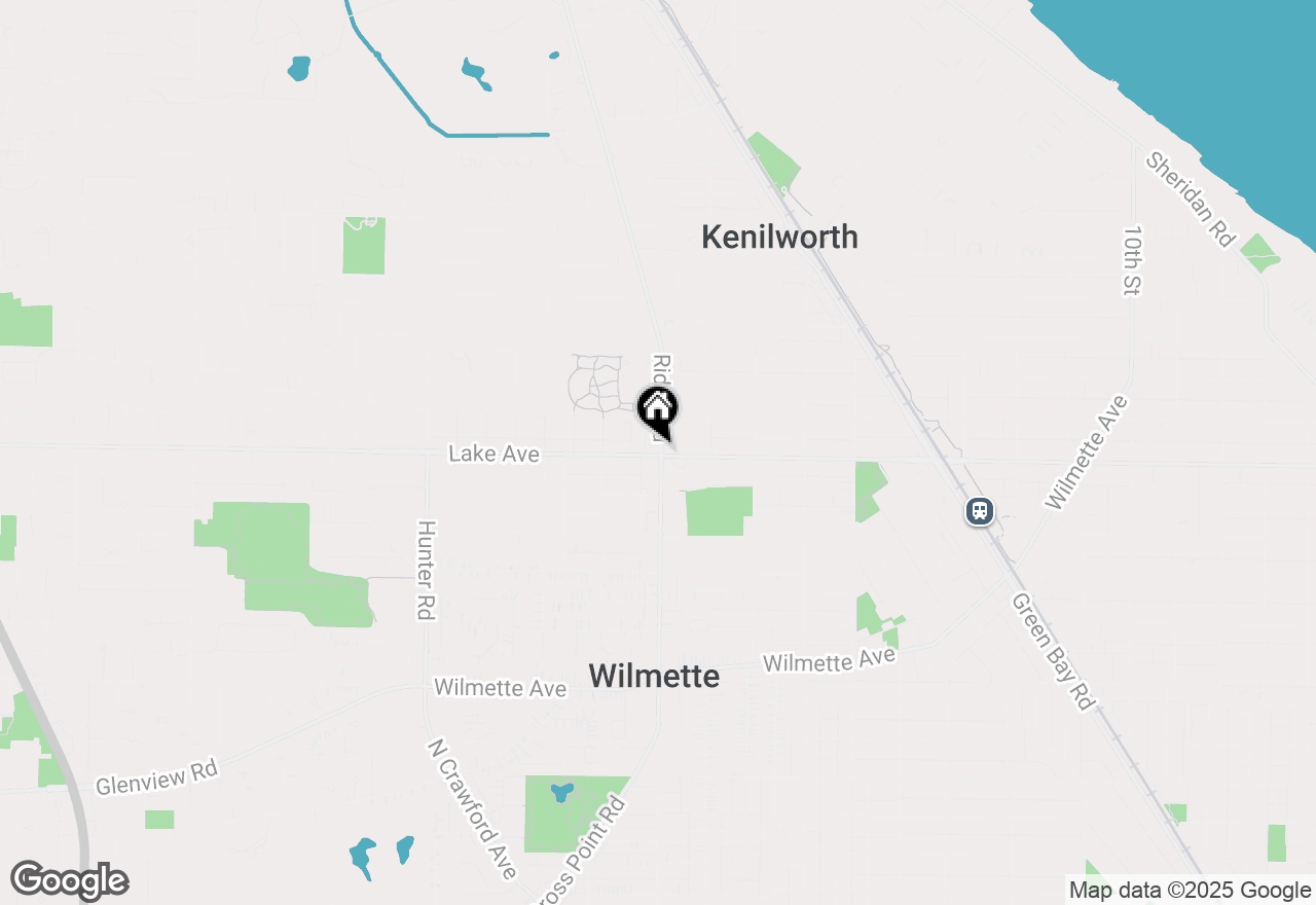 Map of 901 Ridge Road, Wilmette, IL 60091