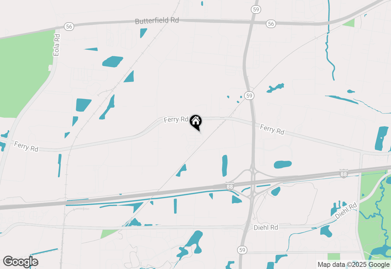 Map of 2228 Ferry Road #105, Naperville, IL 60563