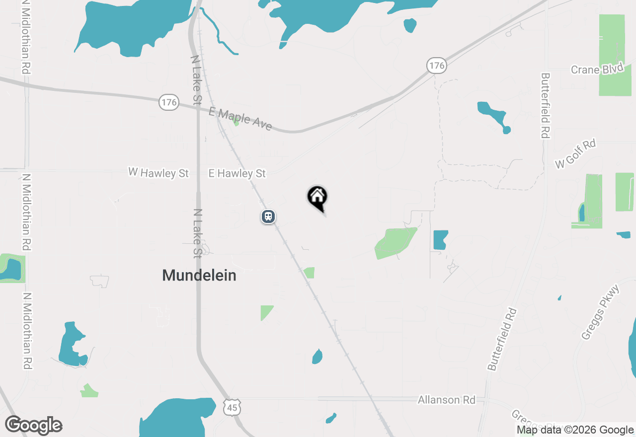 Map of 222 Prospect Avenue, Mundelein, IL 60060