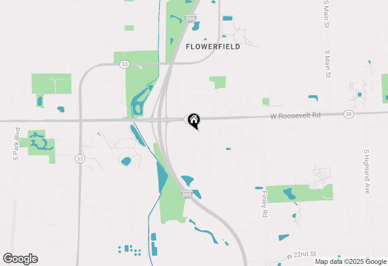 Map of 1225 S Lawler Avenue, Lombard, IL 60148