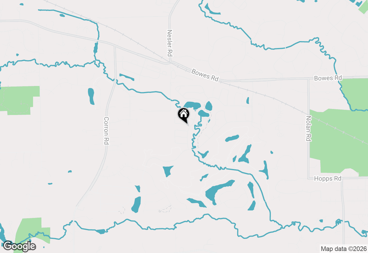 Map of 3857 Double Eagle Drive, Elgin, IL 60124