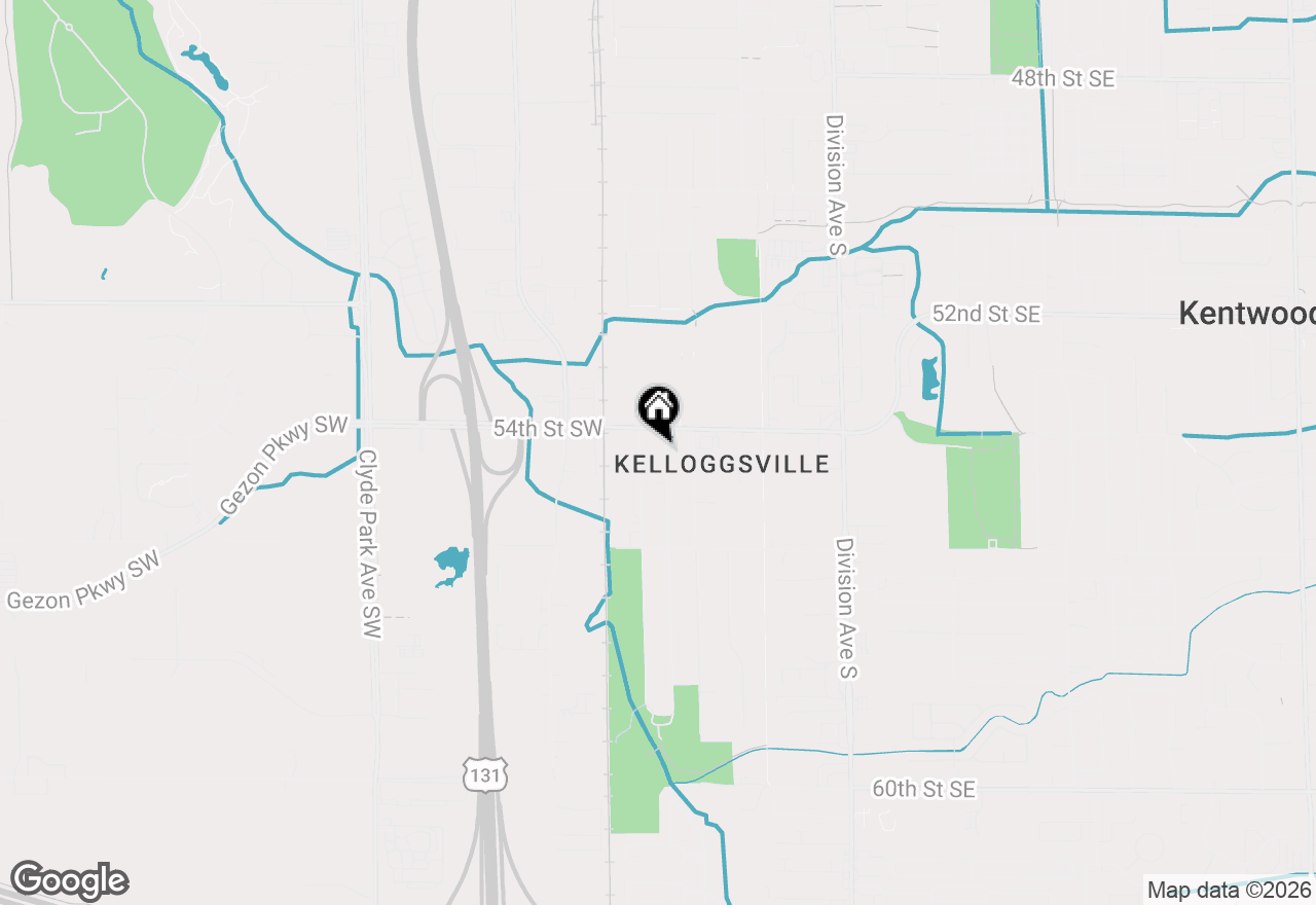 Map of 5439 Averill Avenue Sw, Wyoming, MI 49548