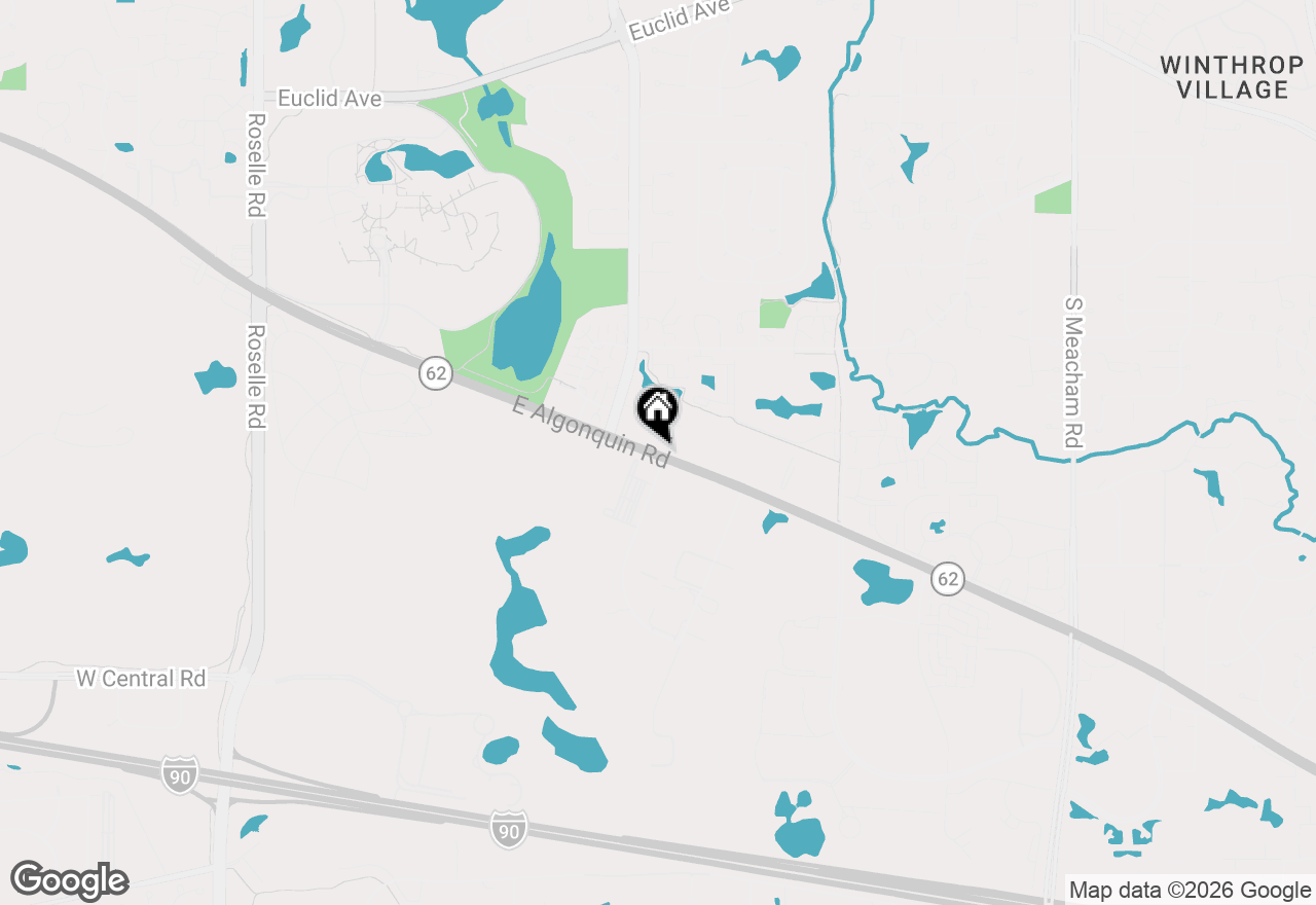 Map of 690 E Algonquin Road #2413, Schaumburg, IL 60173
