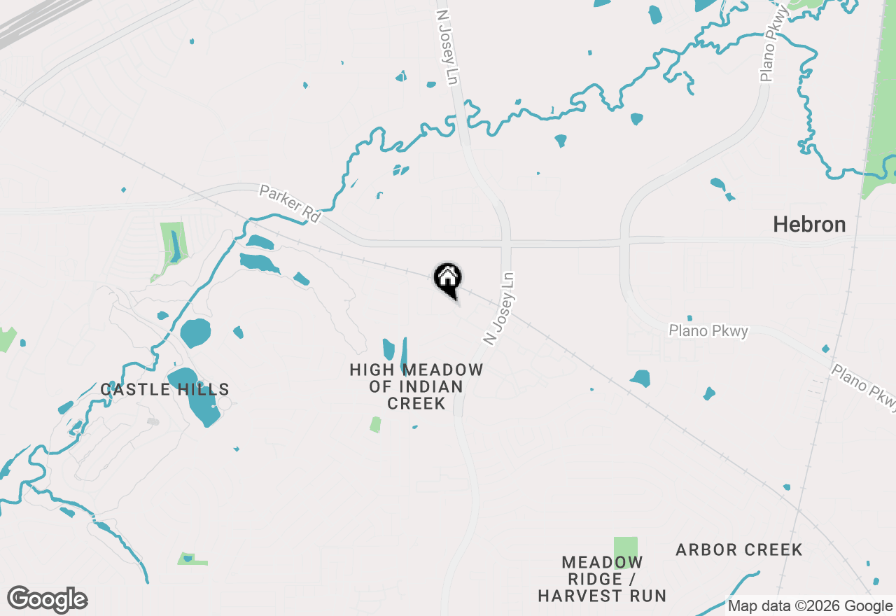 Map of 1833 Melton Drive, Carrollton, TX 75010