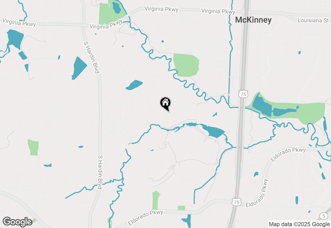 Map of 2703 Summerwood Court, Mckinney, TX 75072