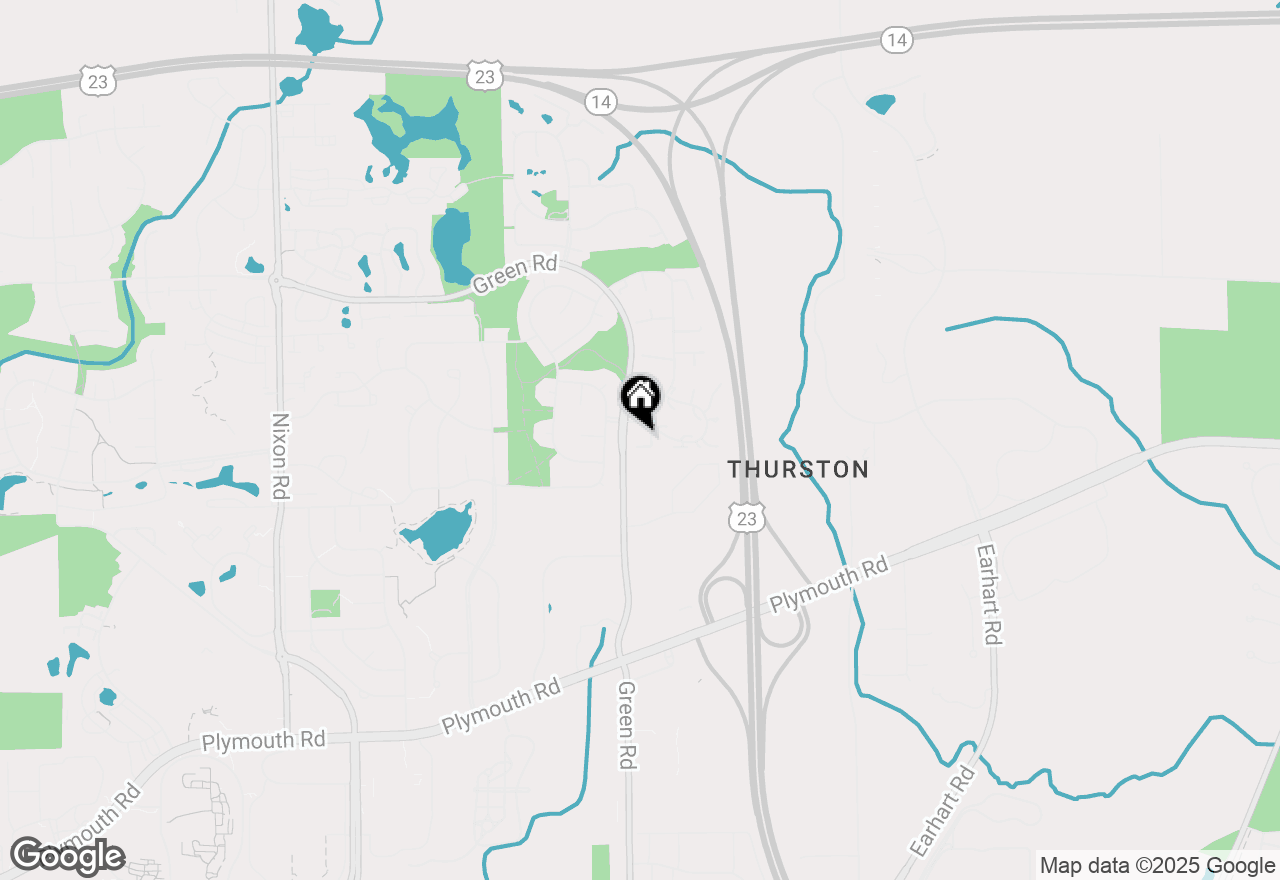 Map of 3024 Bolgos Circle, Ann Arbor, MI 48105