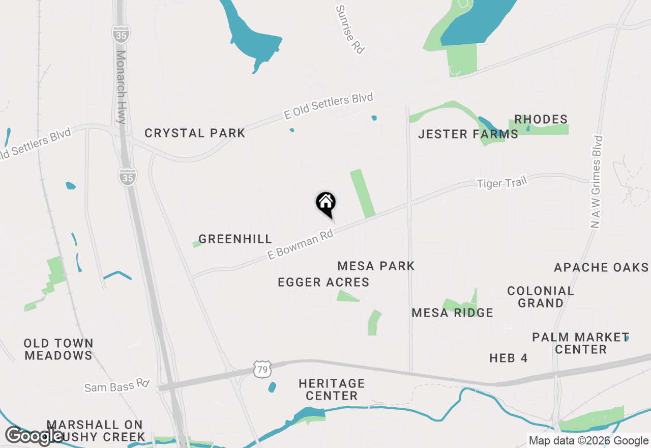 Map of 508 Andover Cv, Round Rock, TX 78664