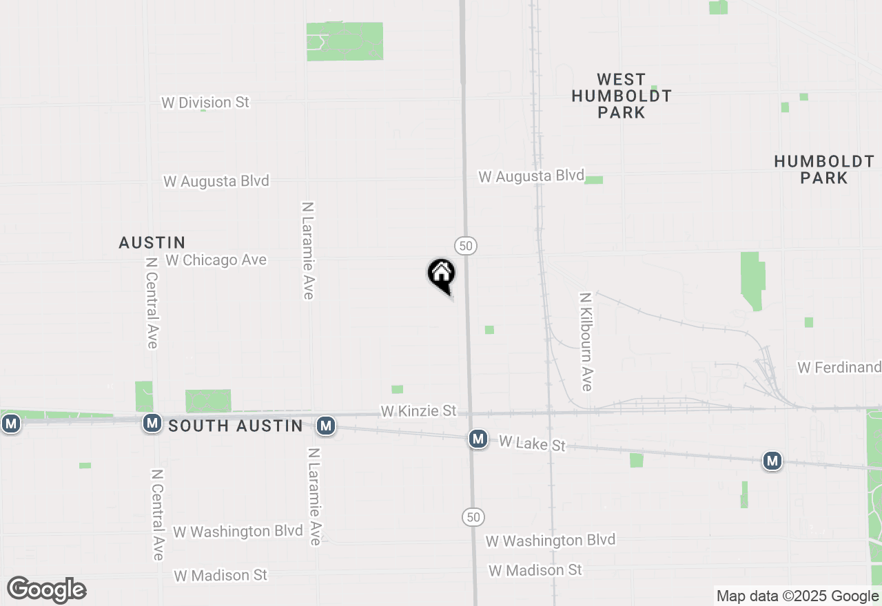 Map of 4839 W Huron Street, Chicago, IL 60644