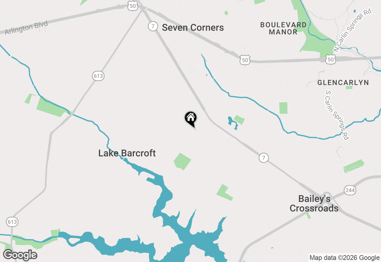 Map of 3245 Rio Drive #604, Falls Church, VA 22041
