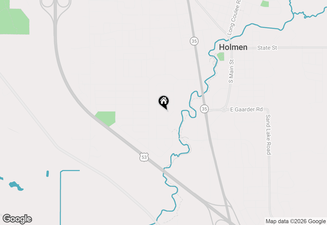 Map of 1105 Crockett Dr, Holmen, WI 54636