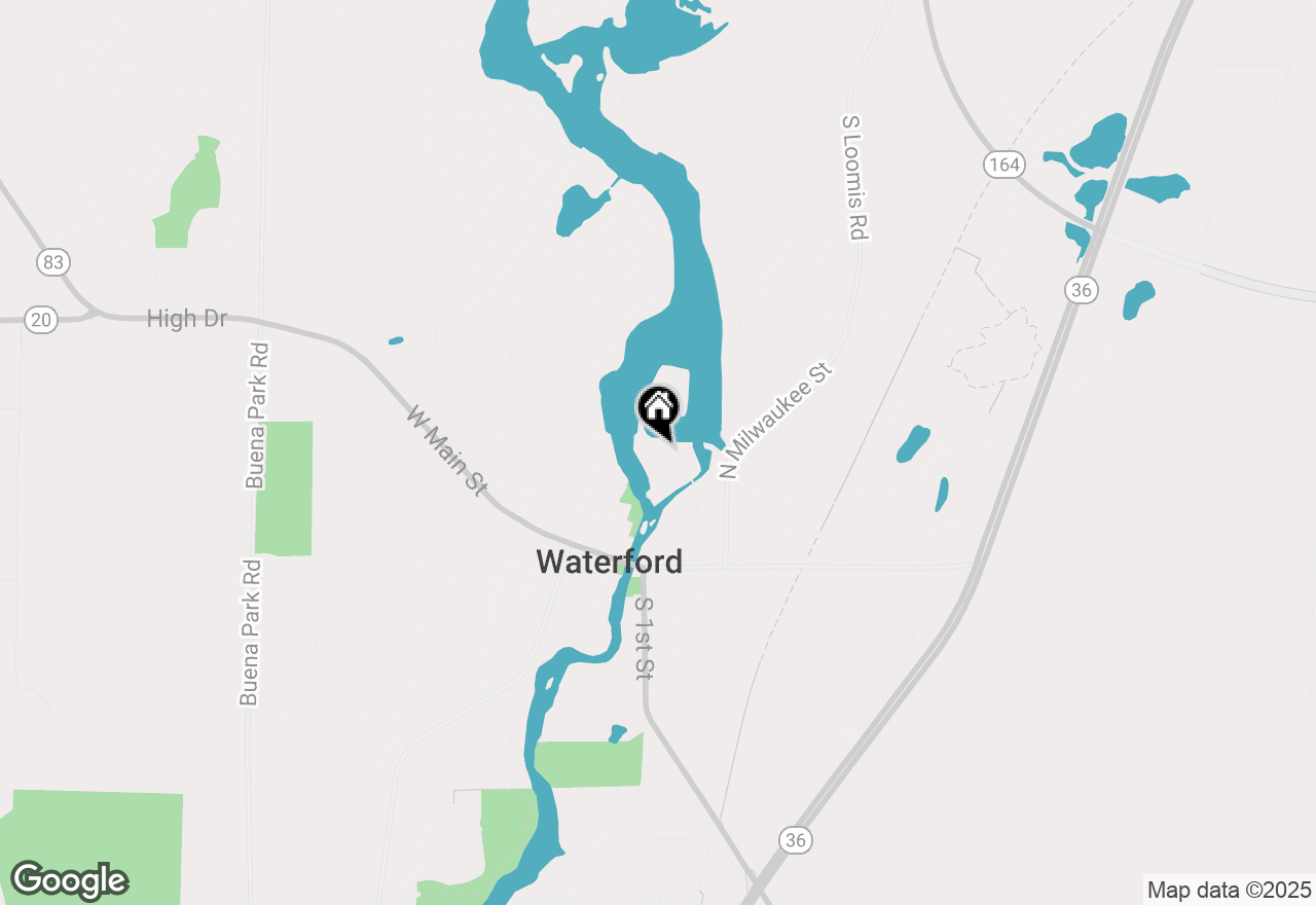 Map of 300 Foxwood Dr #140, Waterford, WI 53185
