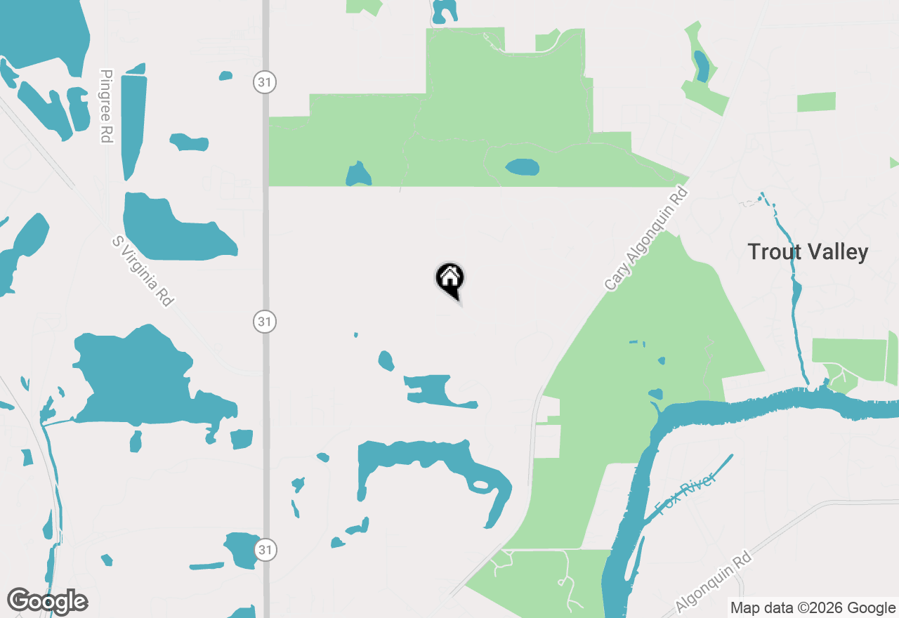 Map of 7 Tealwood Court, Cary, IL 60013