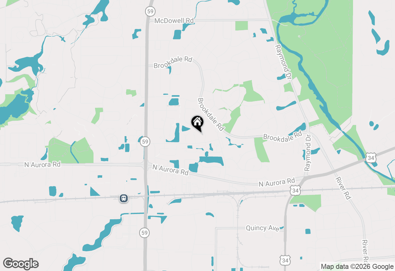 Map of 868 Quin Court #201, Naperville, IL 60563