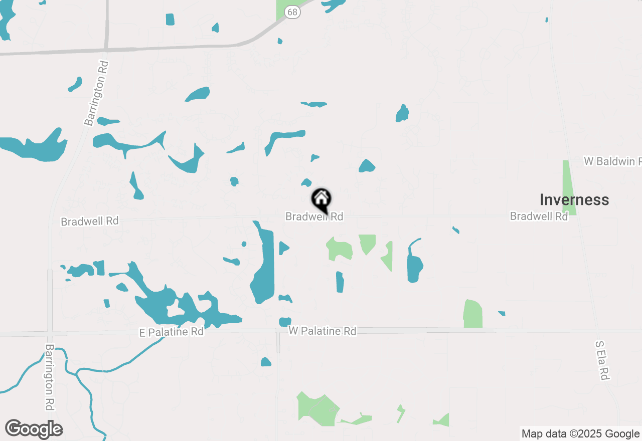 Map of 1540 Camelot Lane, Hoffman Estates, IL 60010