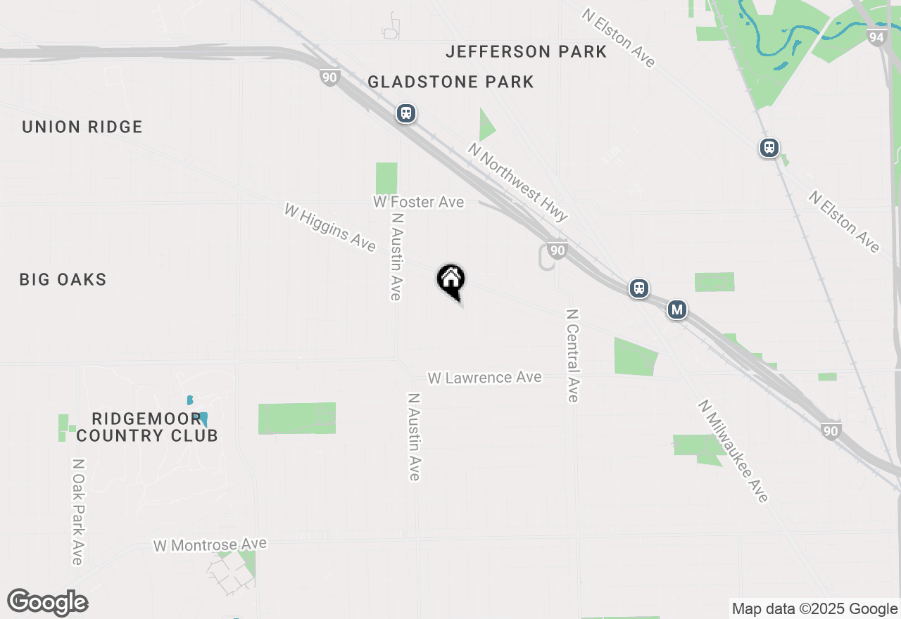 Map of (Address confidential), Chicago, Illinois 60630