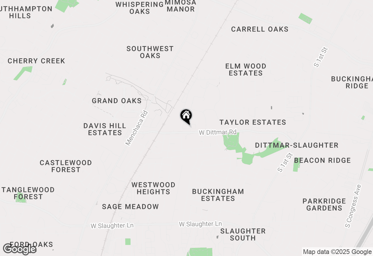 Map of 1405 Rambling Rose Rd, Austin, TX 78745