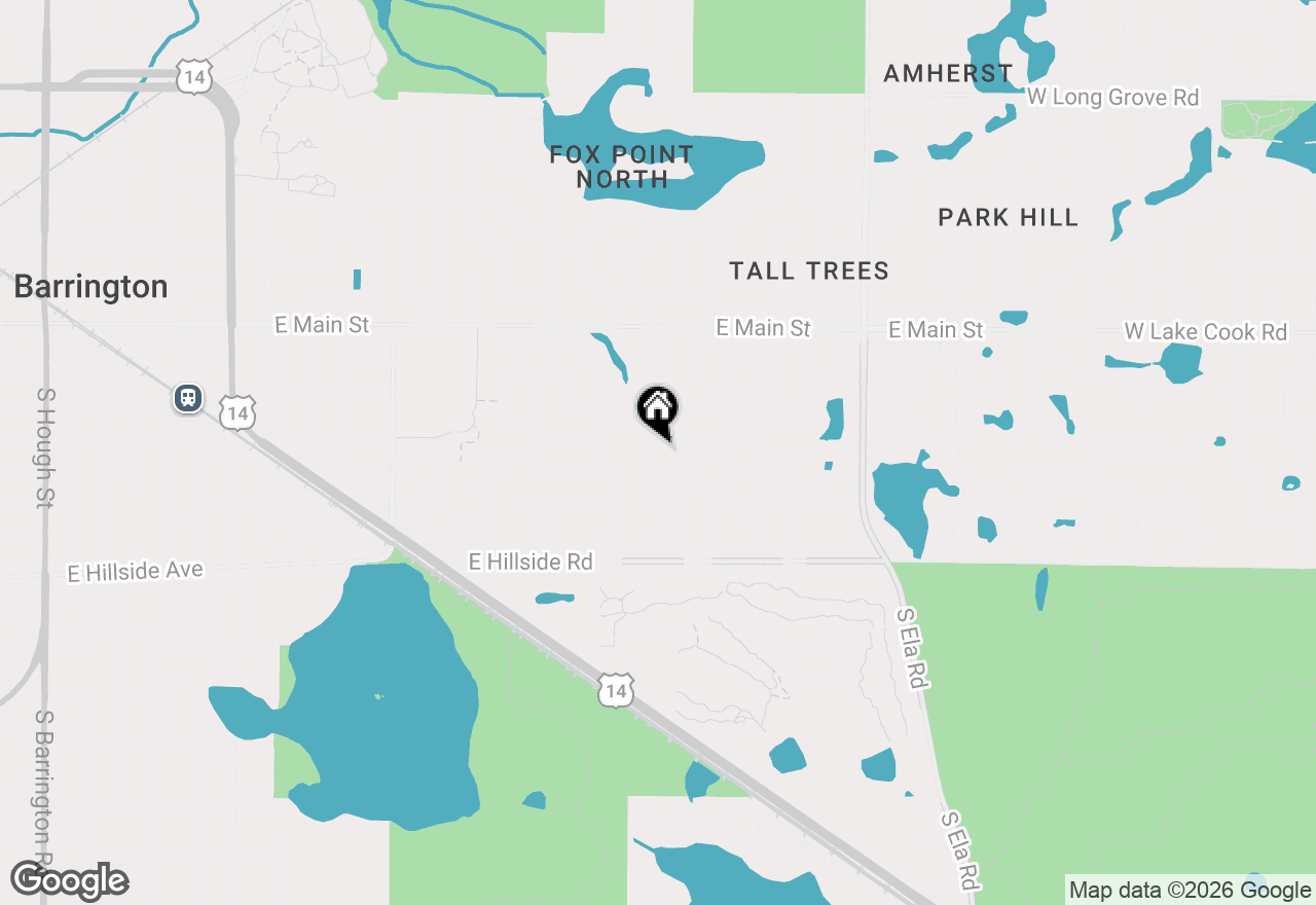 Map of 125 Grace Lane, Barrington, IL 60010