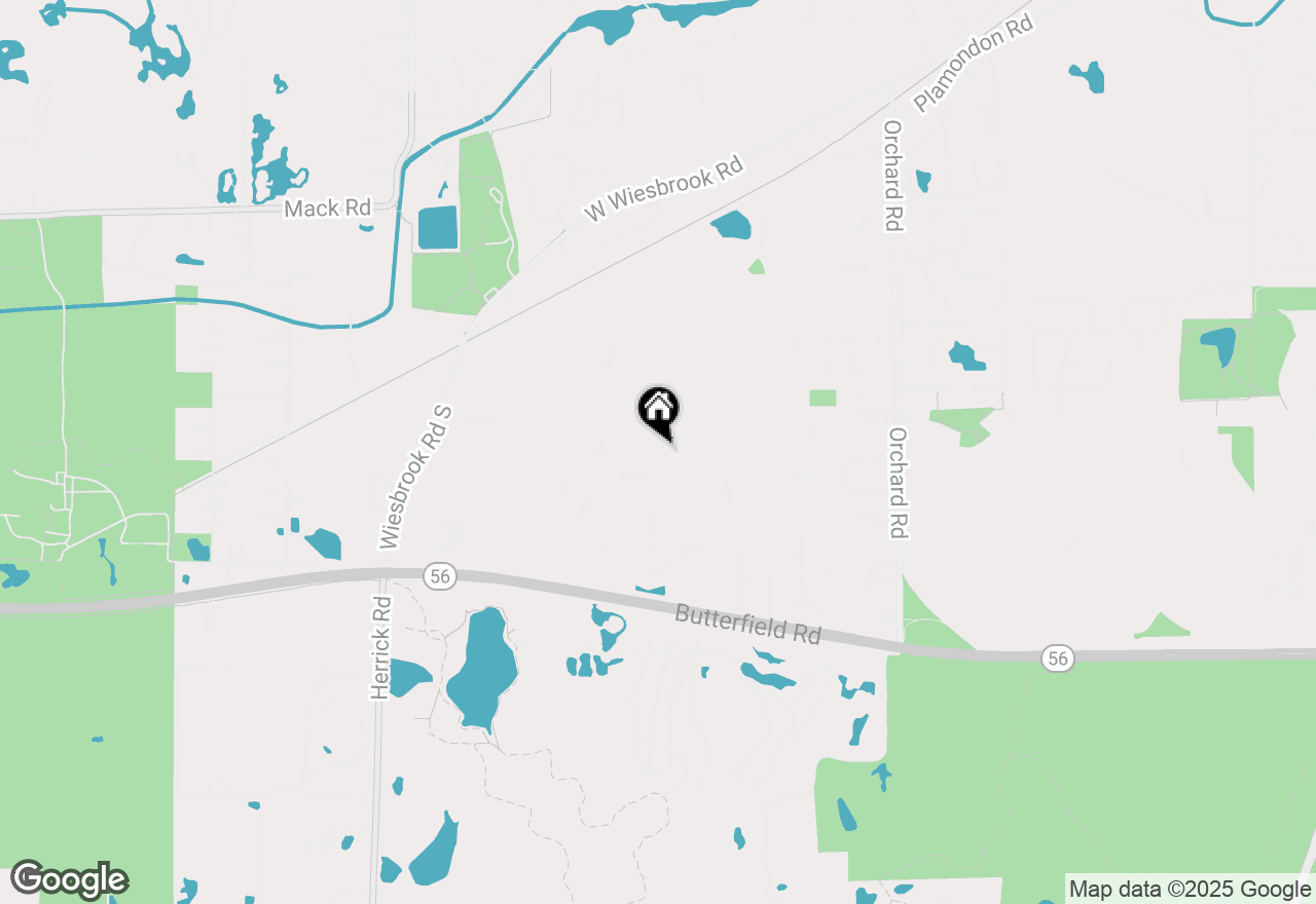 Map of 2S451 Kiowa Drive, Wheaton, IL 60189
