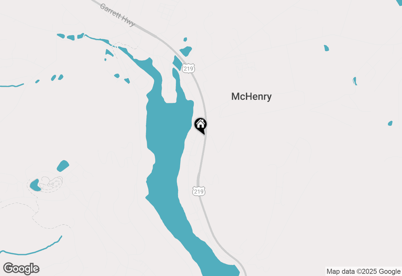 Map of 1550 Deep Creek Drive, Mc Henry, MD 21541