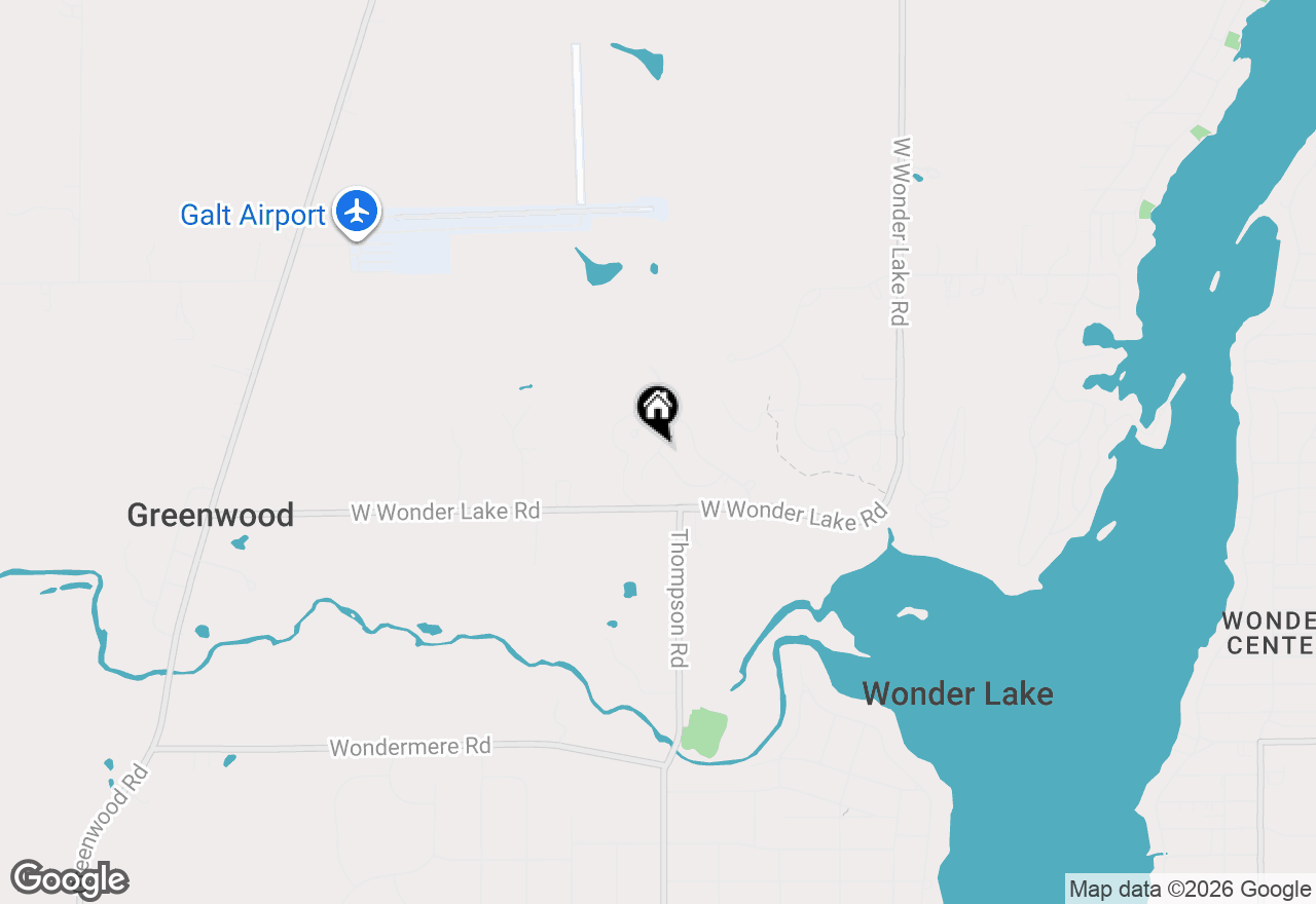 Map of 4704 Fox Trail Court, Wonder Lake, IL 60097