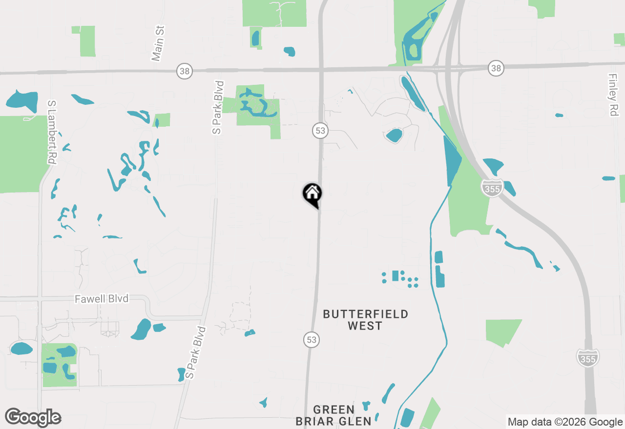 Map of 1S572 Rt 53 Highway, Glen Ellyn, IL 60137