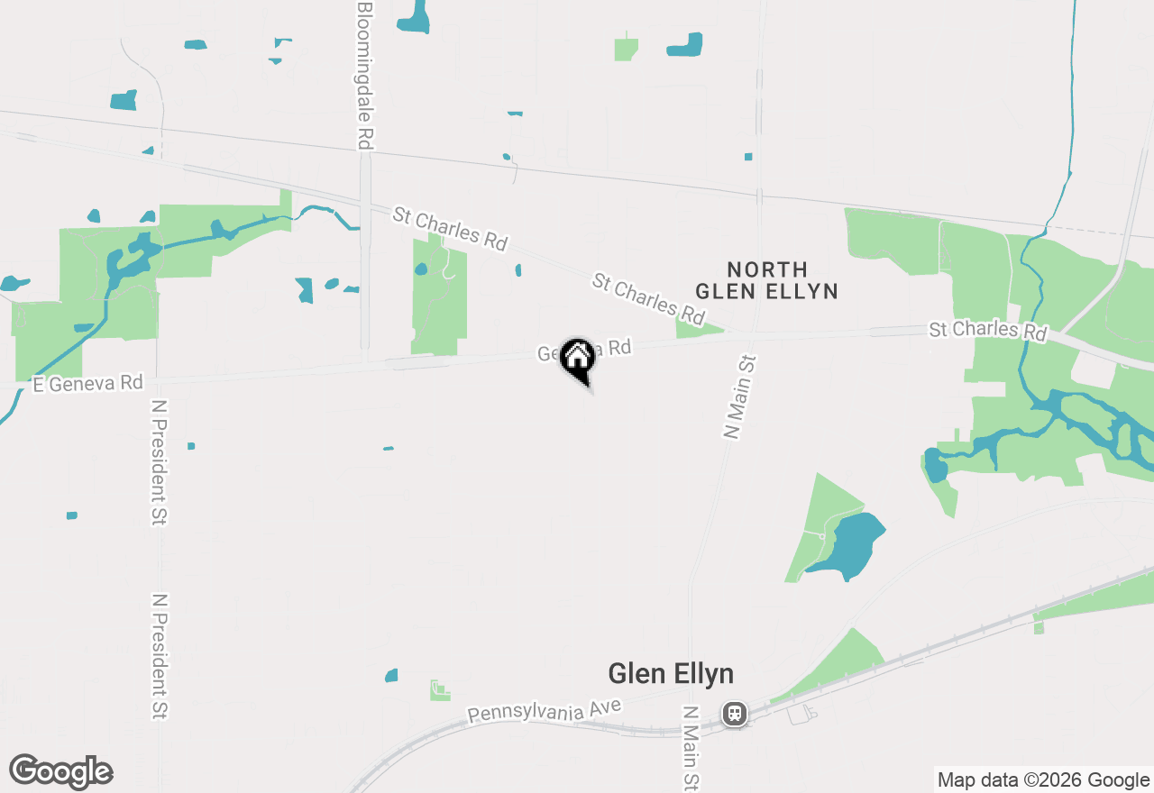 Map of 777 Western Avenue, Glen Ellyn, IL 60137