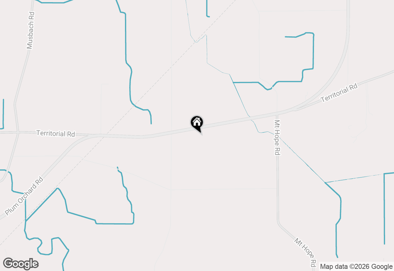 Map of 10487 Territorial Road, Munith, MI 49259