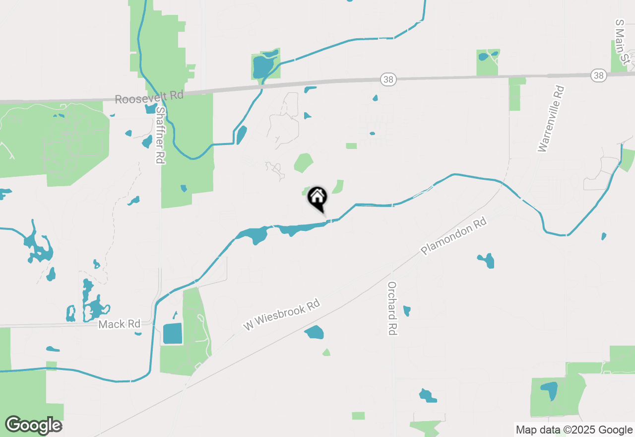 Map of 1490 Briar Cove, Wheaton, IL 60189