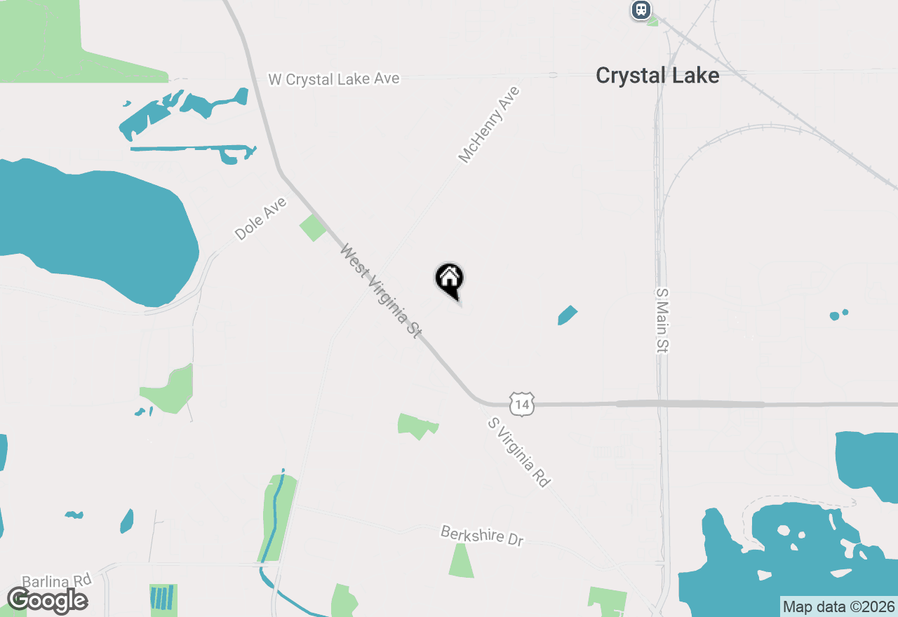 Map of 207 Uteg Street #302, Crystal Lake, IL 60014