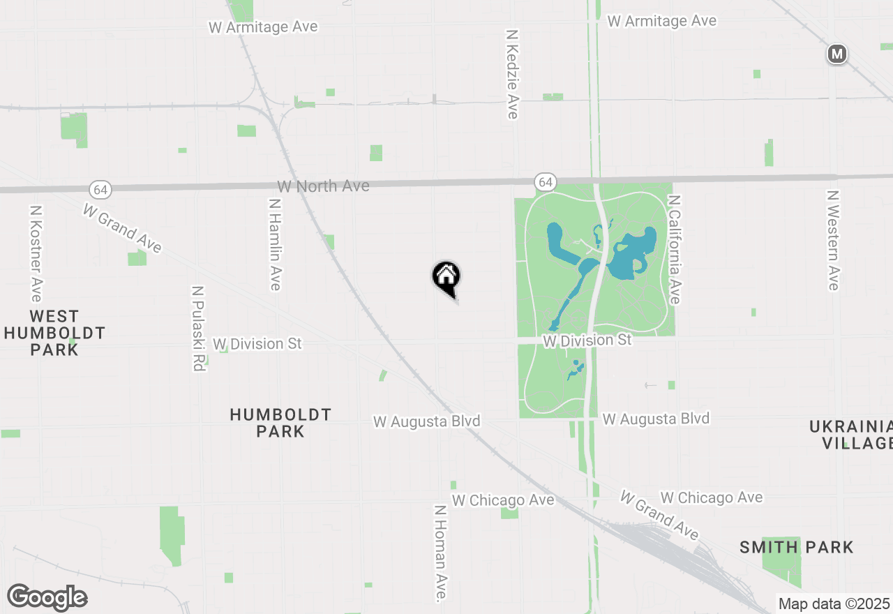 Map of 3343 W Potomac Avenue, Chicago, IL 60651